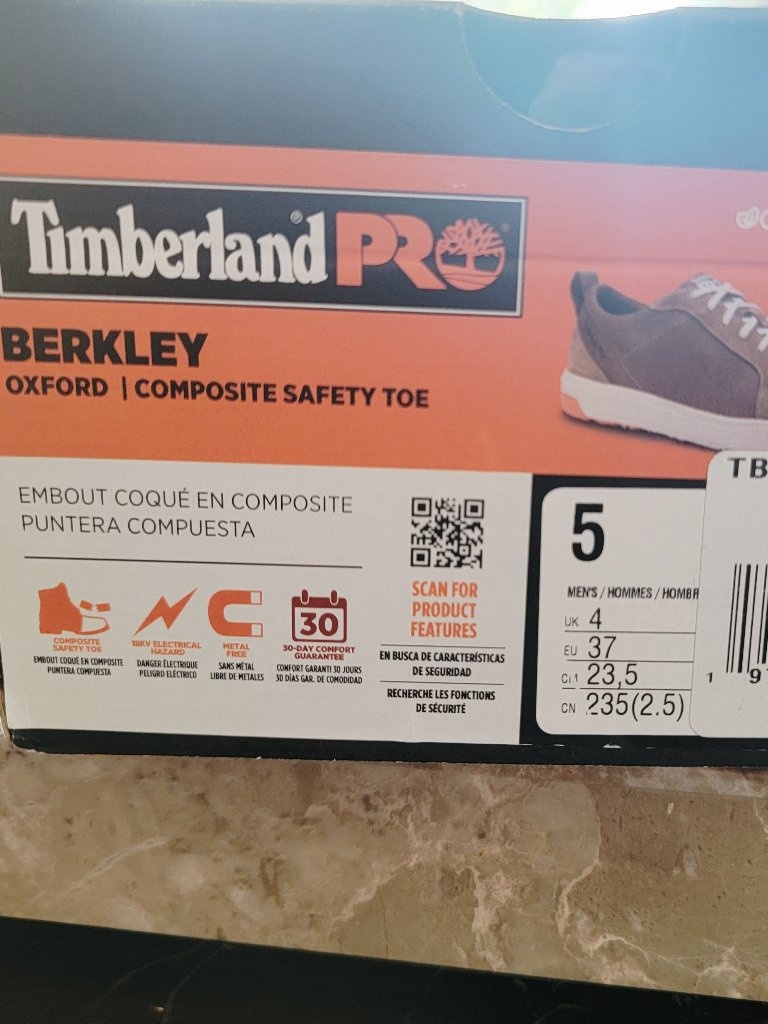 Timberland Pro, Berkley, Men's Size 5 Wide